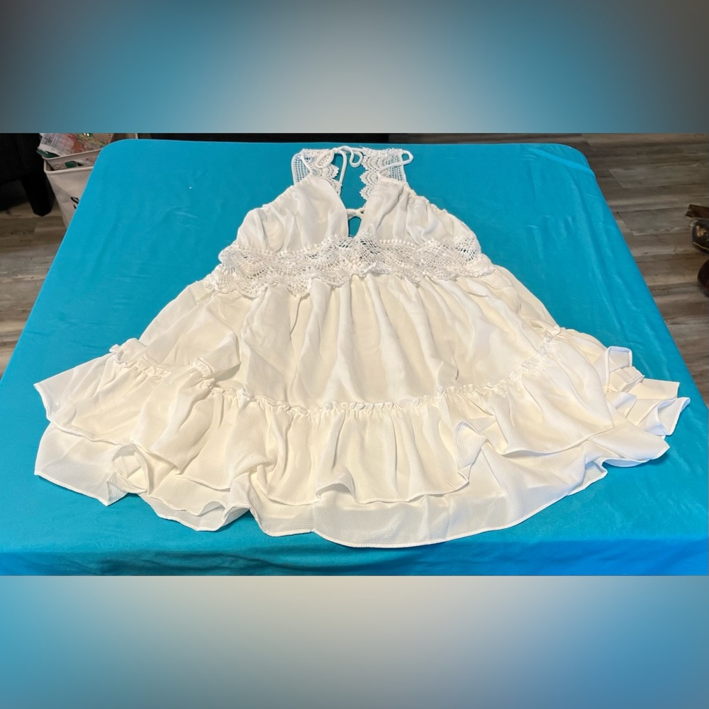 NLW Current Fashions White Dress